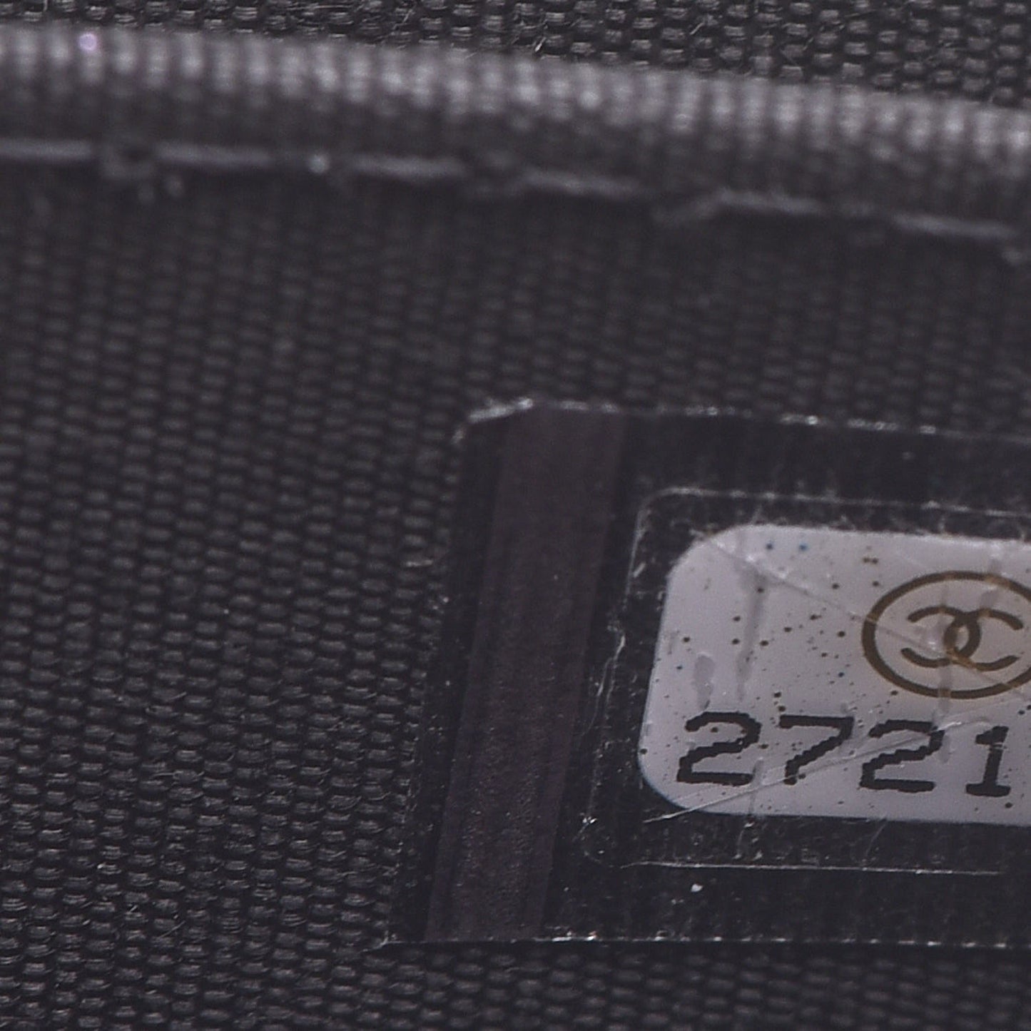 Lambskin Quilted Zip Around Coin Purse Wallet Black Multicolor