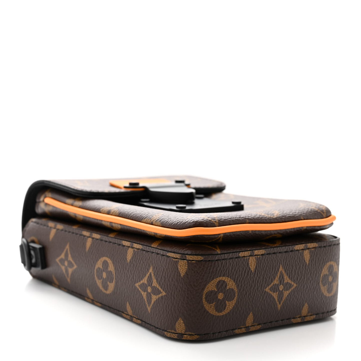 Monogram S Lock Vertical Wearable Wallet Radiant Sun
