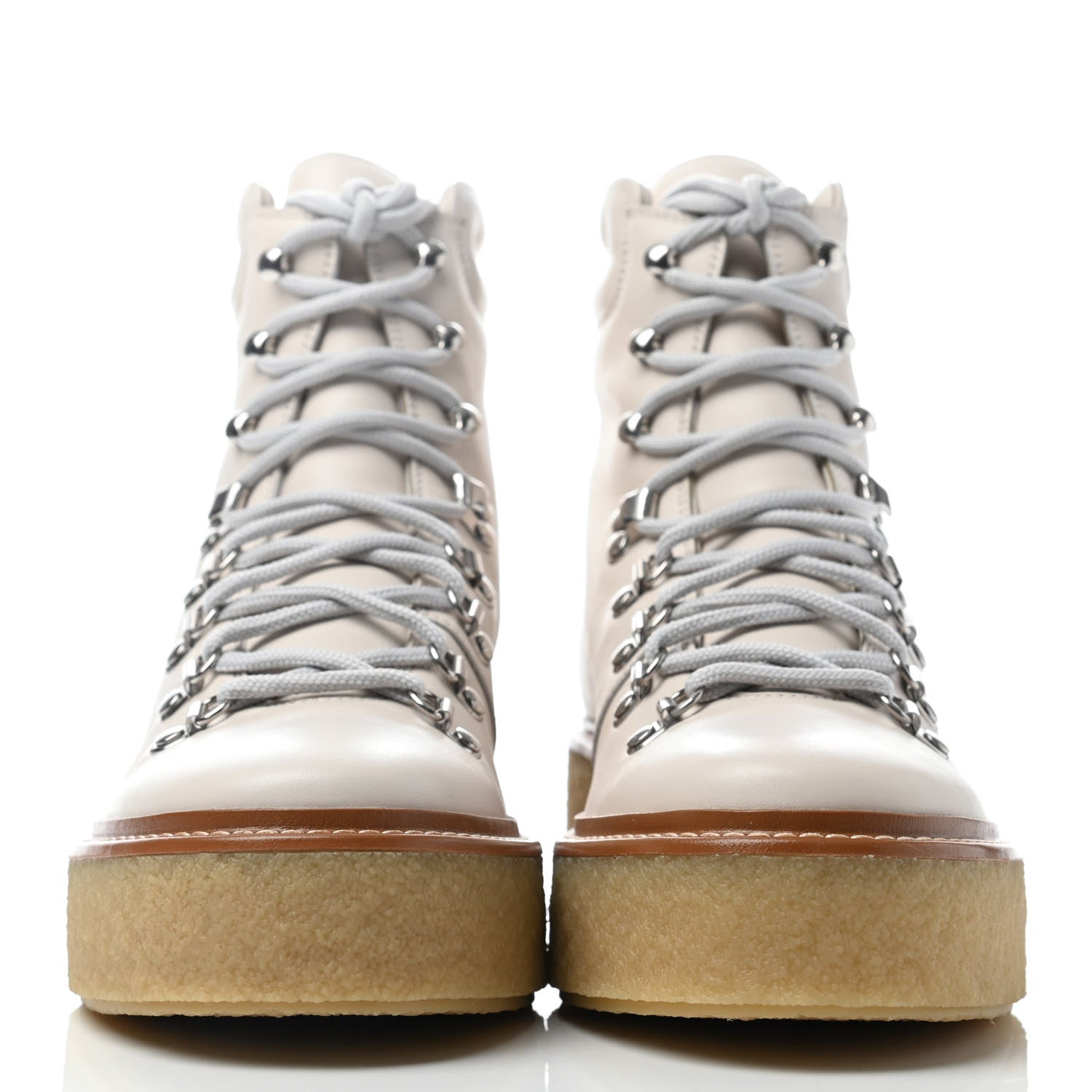 Hermes Calfskin Discovery Ankle Boot 37 White 2 of 4