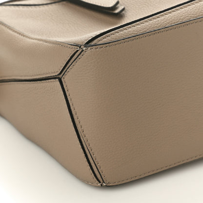 Loewe Grained Calfskin Small Puzzle Bag Sand 8 of 9