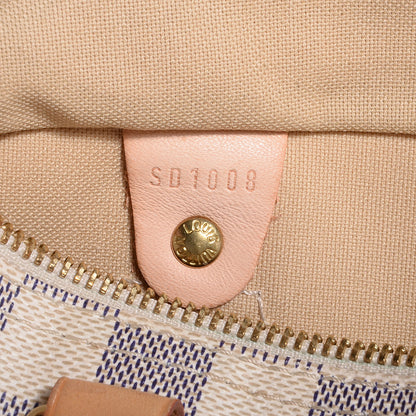 Louis Vuitton Damier Azur Speedy 25 6 of 7