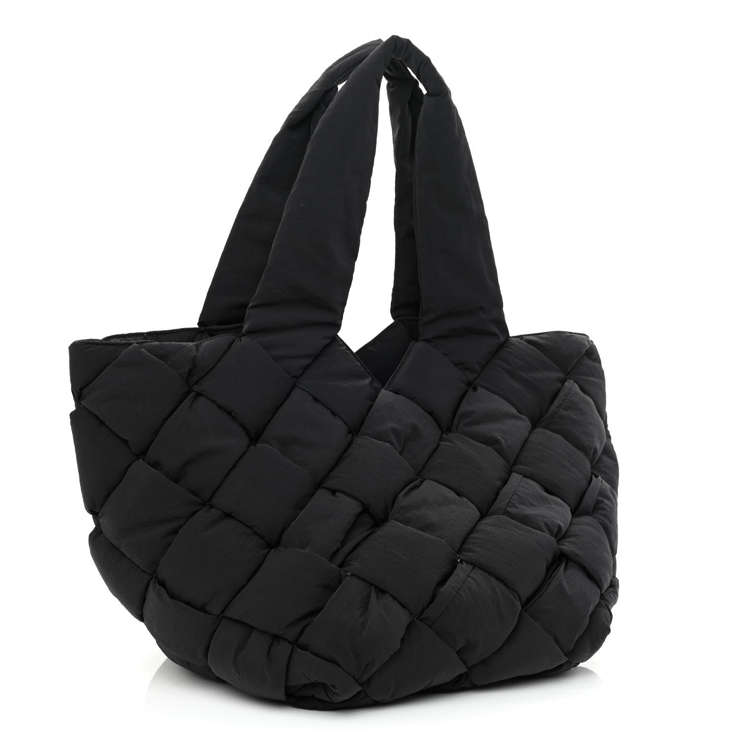Bottega Veneta Nylon Intrecciato Padded Cassette Tote Thunder 4 of 13