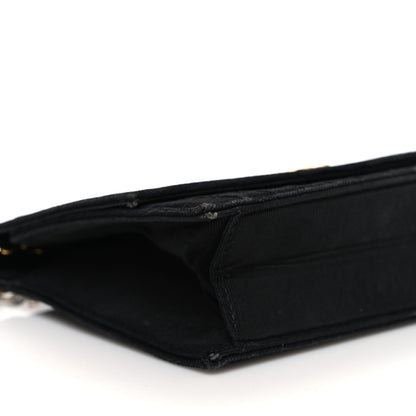 Chanel Velvet Vertical Horizontal Quilt Single Flap Black 9 of 10