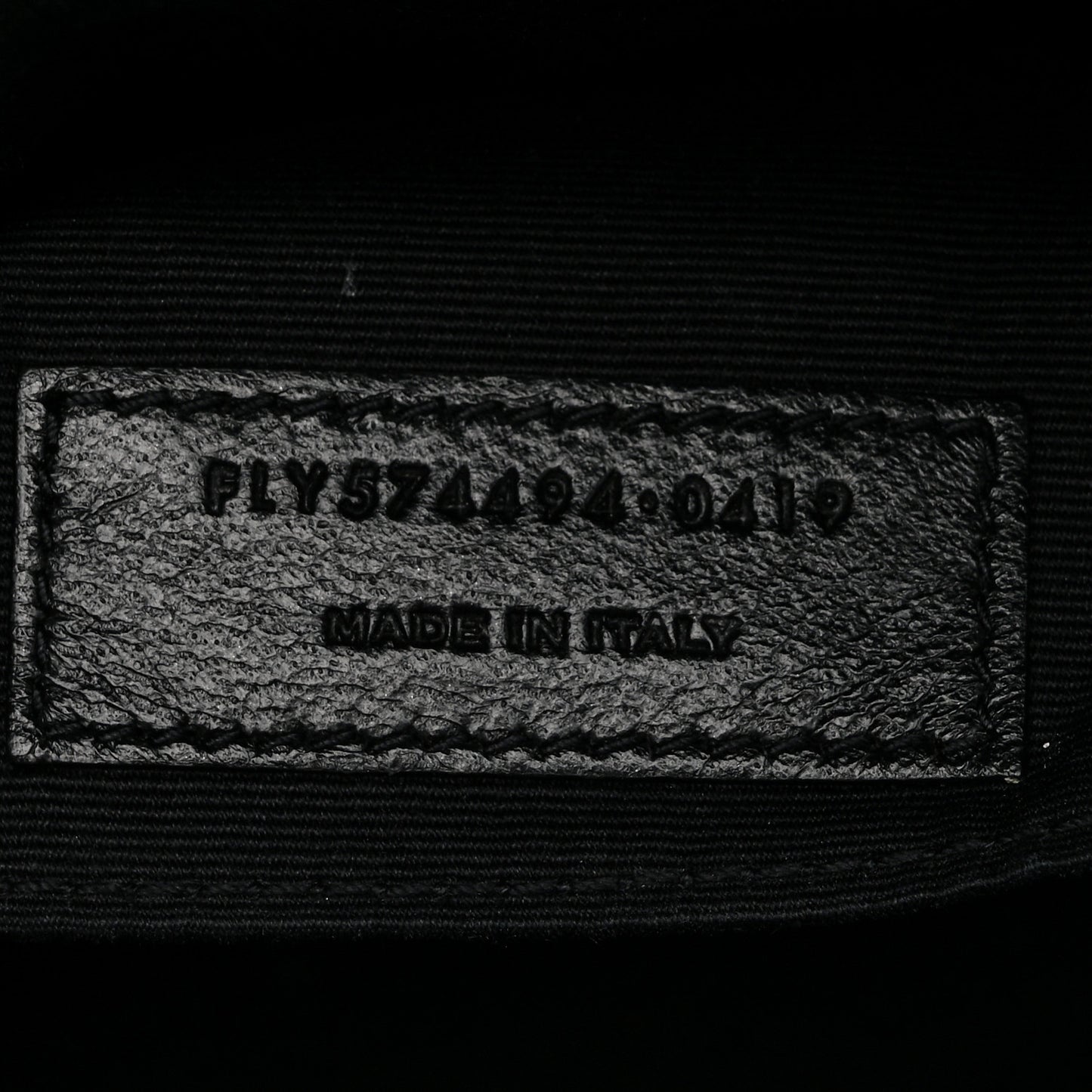 Calfskin Matelasse Monogram Lou Camera Bag Black