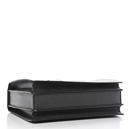 Louis Vuitton Taiga Pilot Case Oural Briefcase Black 4 of 11