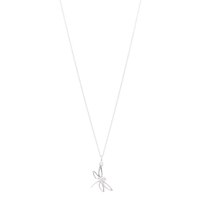 Tiffany Sterling Silver Dragonfly Pendant Necklace 1 of 4