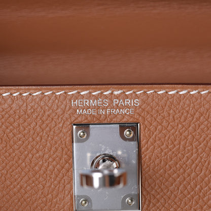 Hermes Epsom Mini Kelly Sellier 20 Gold 31 of 35