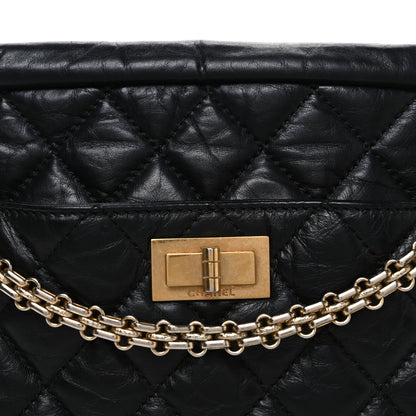 Chanel Aged Calfskin Quilted Medium Reissue Camera Case Black 8 of 10