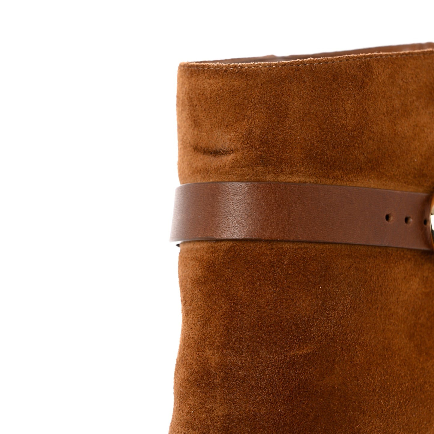 Suede Hose 80 Boots 40 Brown