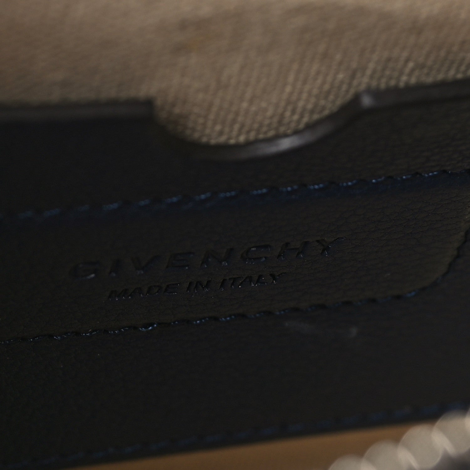 Givenchy Sugar Goatskin Nano Antigona Midnight Blue 6 of 9