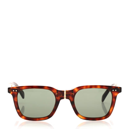 Celine Acetate Folding Sunglasses CL40247I Red Havana 2 of 8