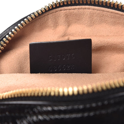 Gucci Suede Small Ophidia Belt Bag 85 34 Black 7 of 9