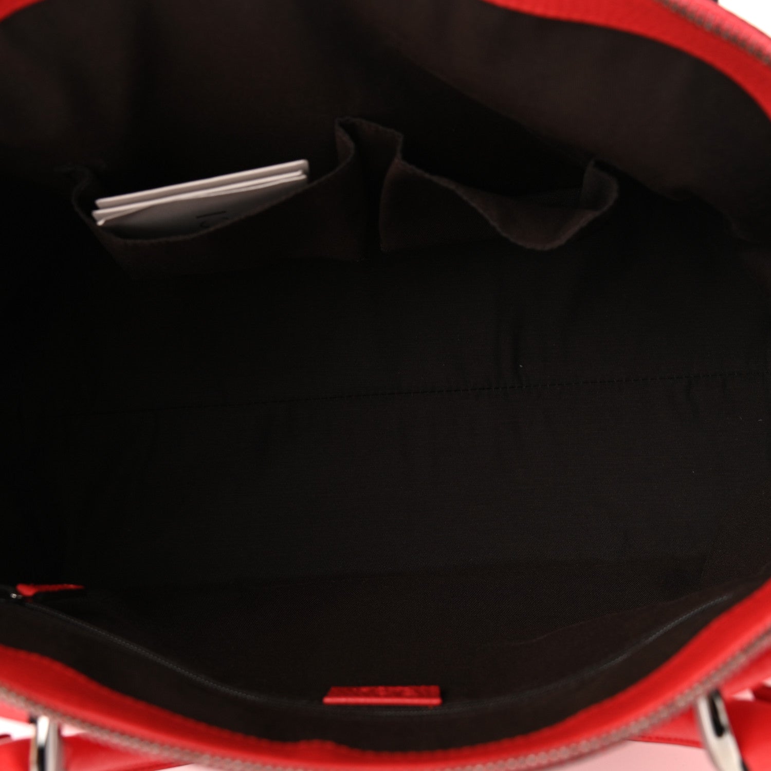 Gucci Dollar Calfskin Medium GG Charm Dome Satchel Sporting Red 7 of 11