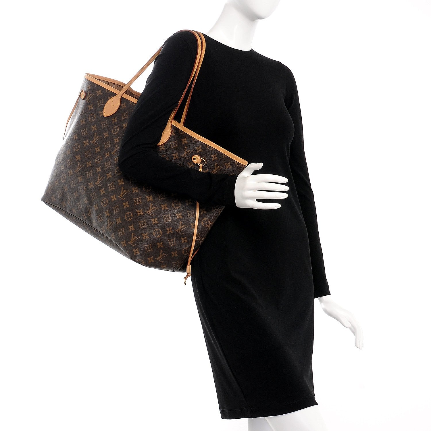 Louis Vuitton Monogram Neverfull GM 2 of 14