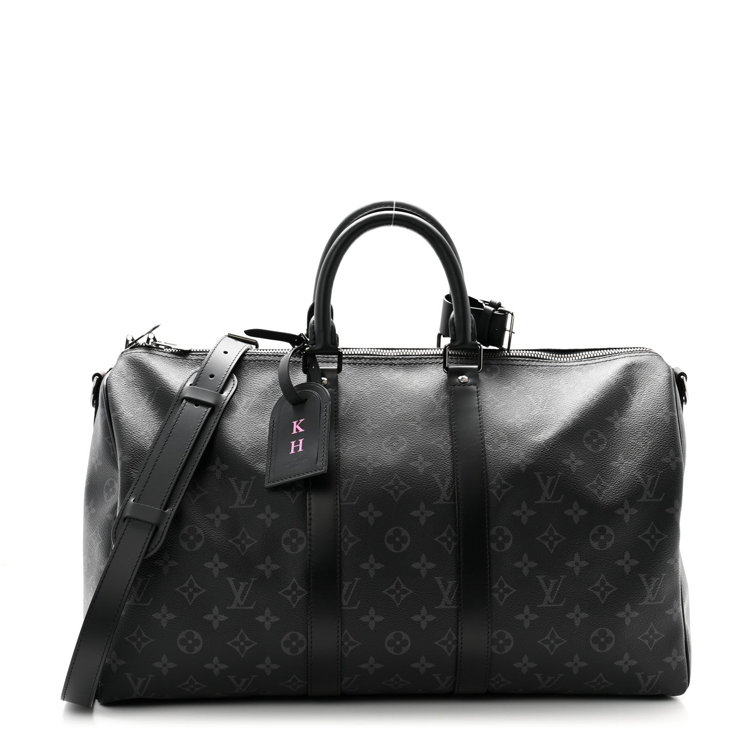 Louis Vuitton Monogram Eclipse Keepall Bandouliere 45 1 of 10
