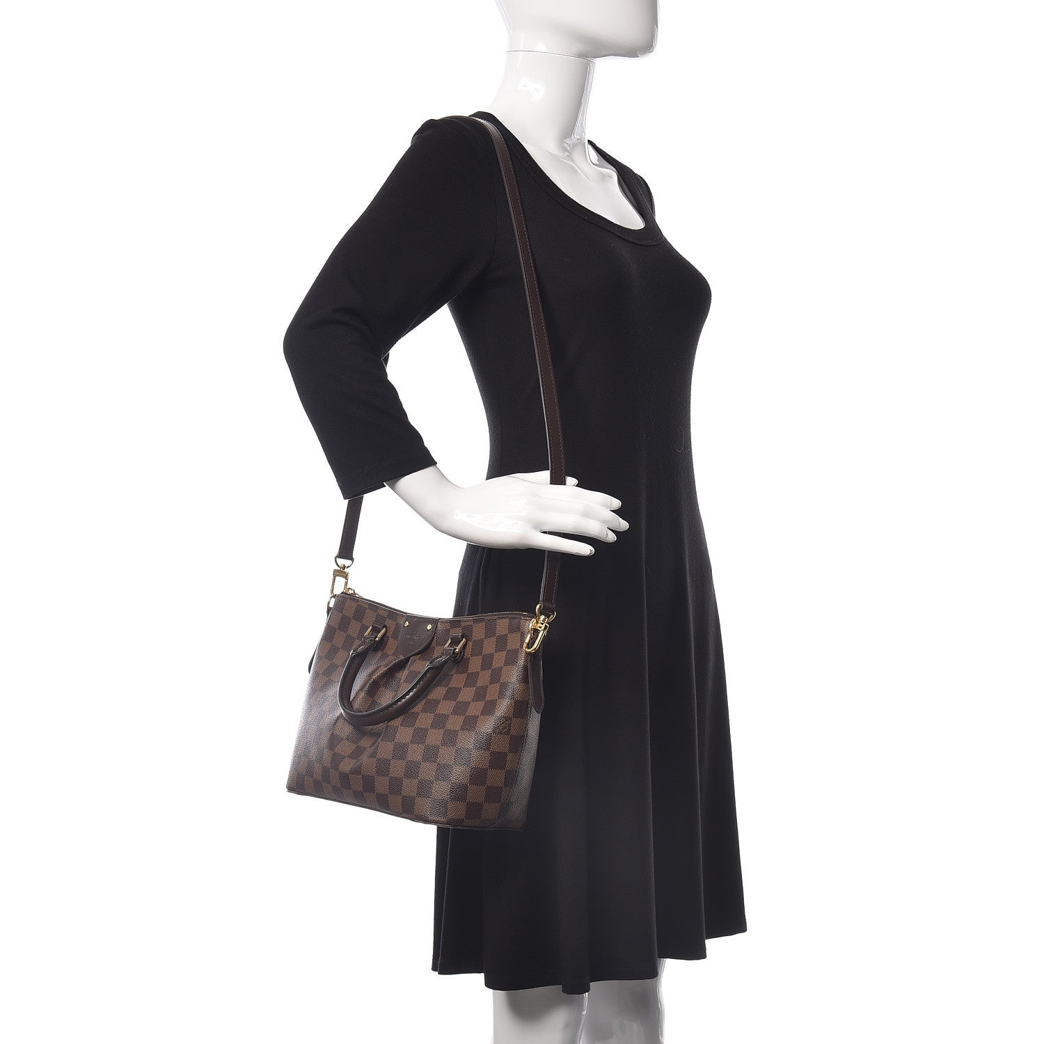 Louis Vuitton Damier Ebene Siena PM 2 of 9