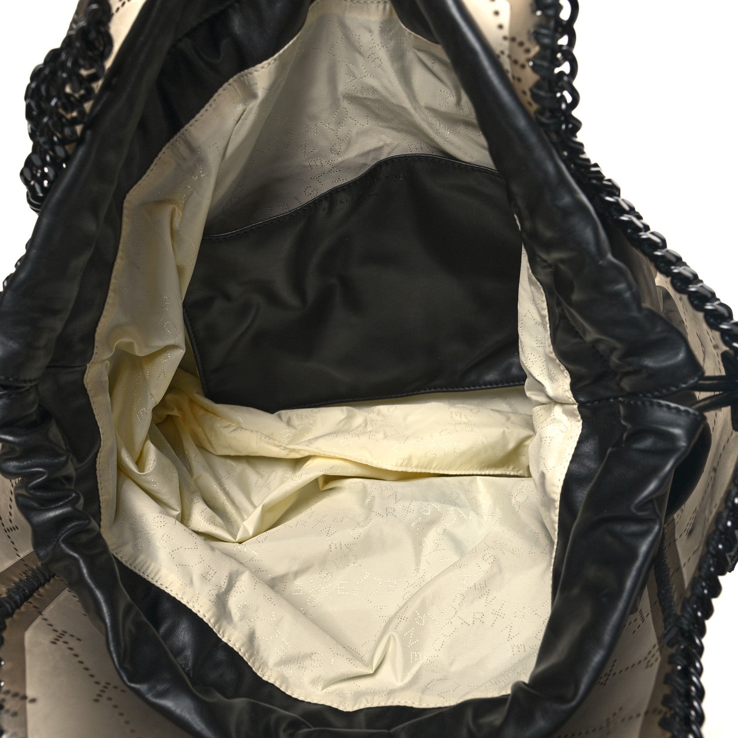 Stella McCartney PVC Monogram Falabella Reversible Tote Black 5 of 9