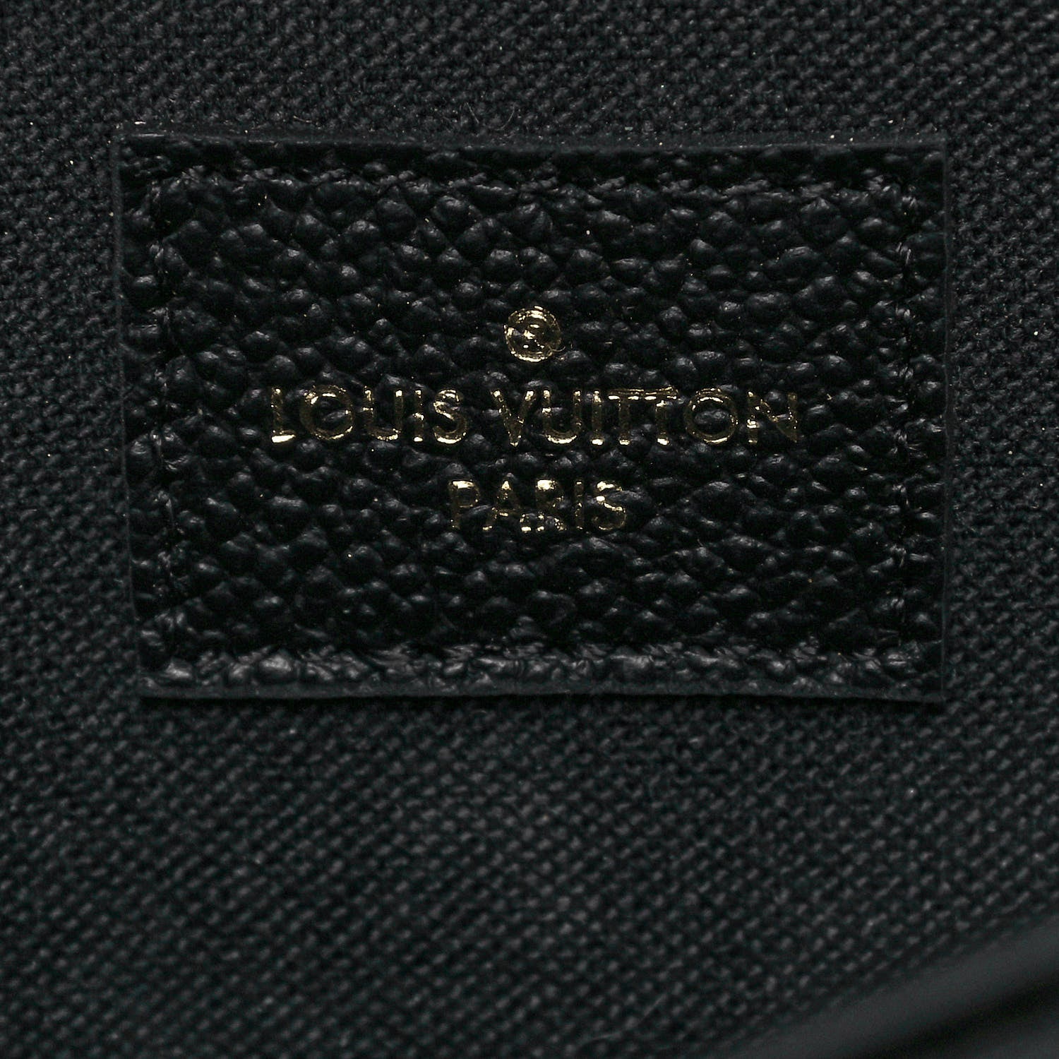 Louis Vuitton Empreinte Pochette Felicie Chain Wallet Black 7 of 12
