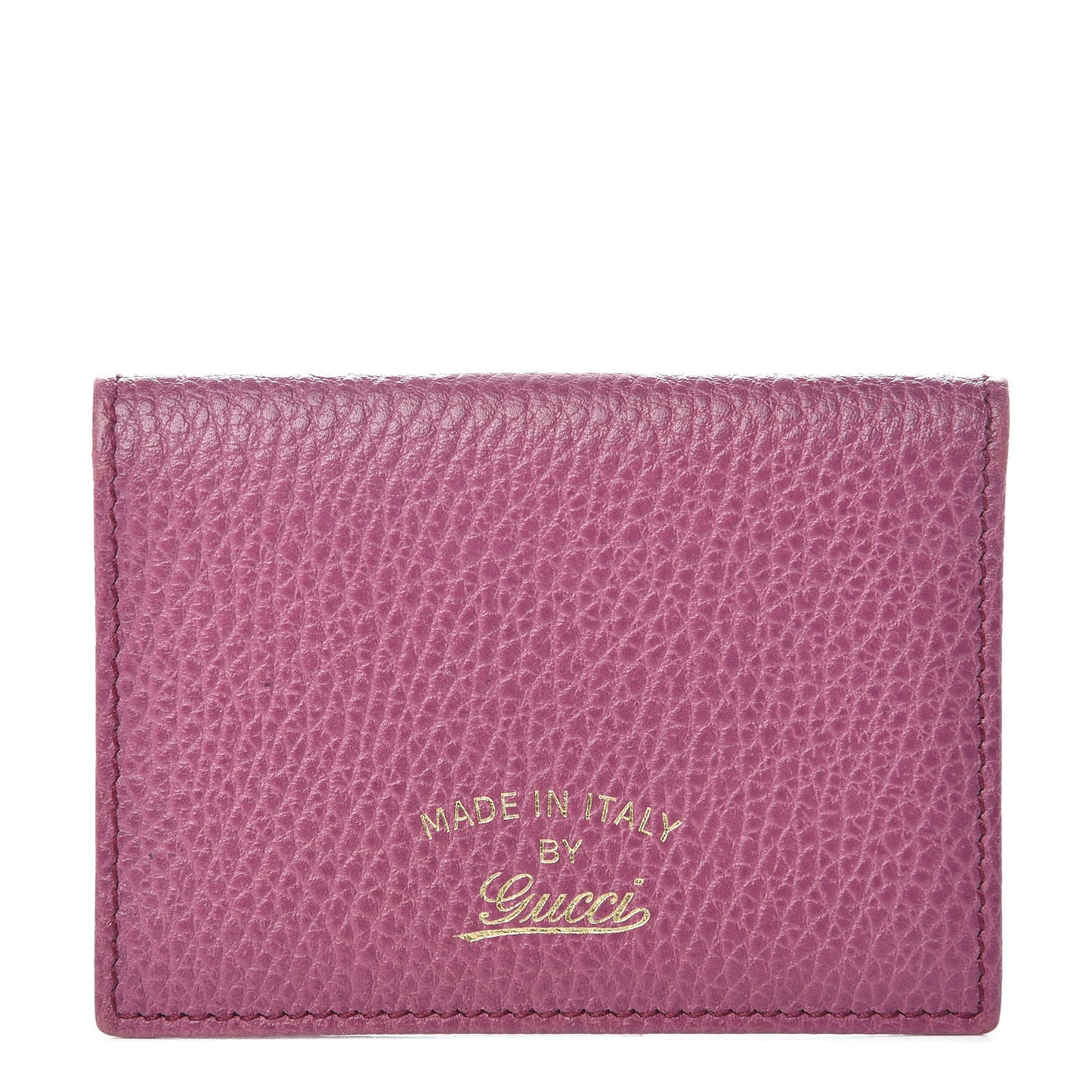Dollar Calfskin Swing Train Pass Card Case Peonia Flower