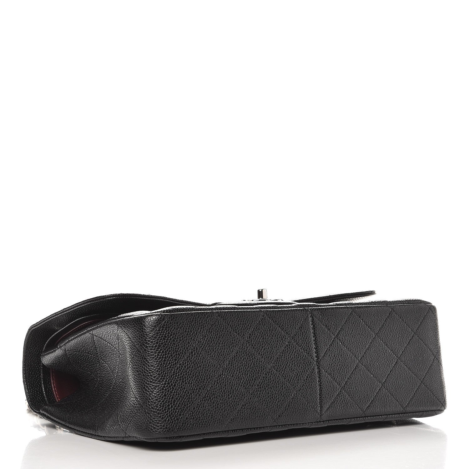 Chanel Caviar Quilted Jumbo Double Flap Black 5 of 9