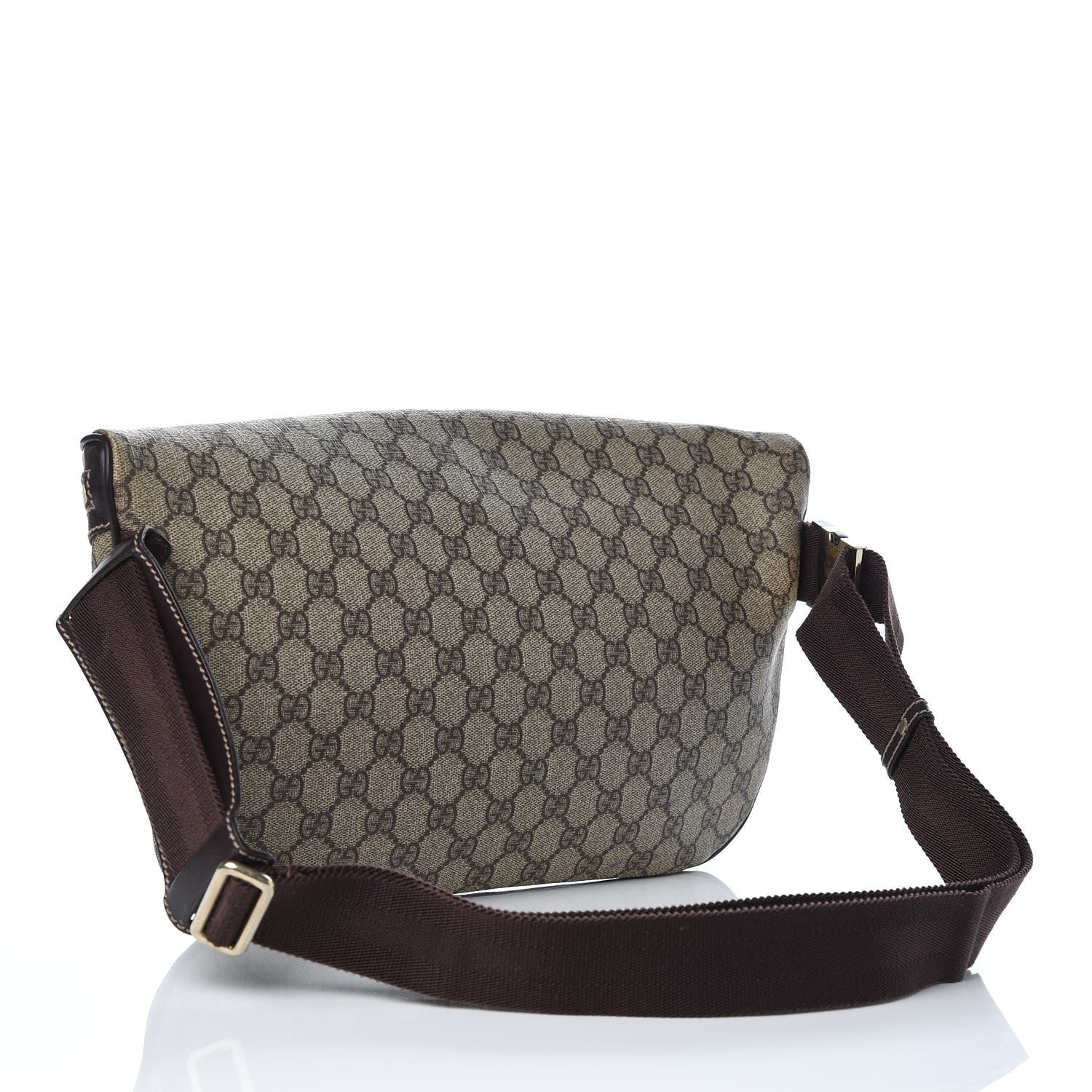 Gucci GG Plus Monogram Belt Bag Dark Brown 3 of 8