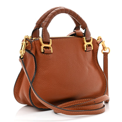 Chloe Calfskin Mini Marcie Satchel Tan 3 of 13
