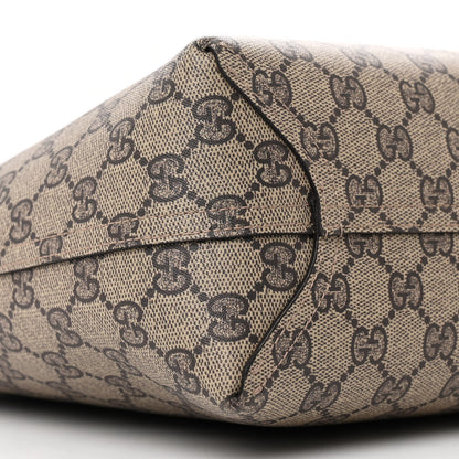 Gucci GG Supreme Monogram Small Reversible Tote Beige White 8 of 10