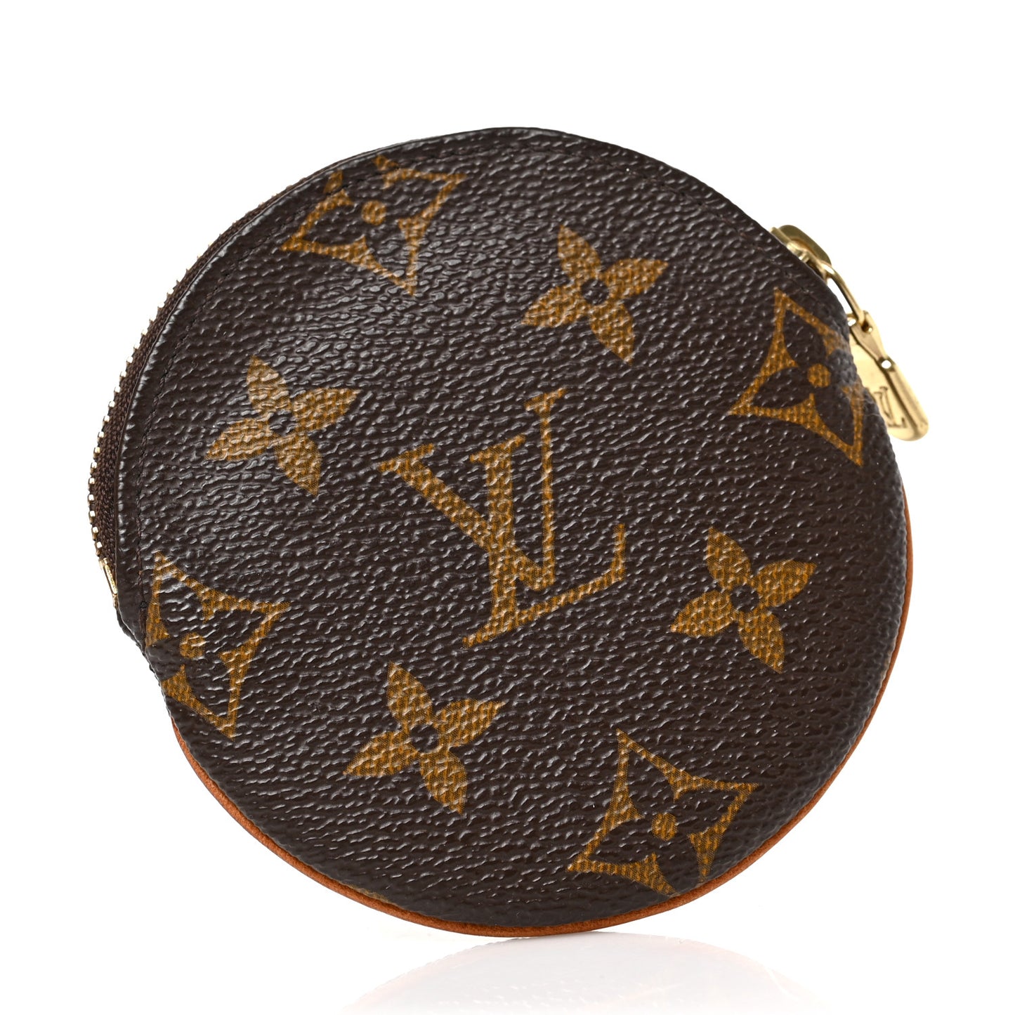 Monogram Round Coin Purse