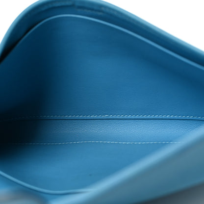 Hermes Swift Verso Jige Duo Clutch Bleu Du Nord Vert Verone 6 of 13