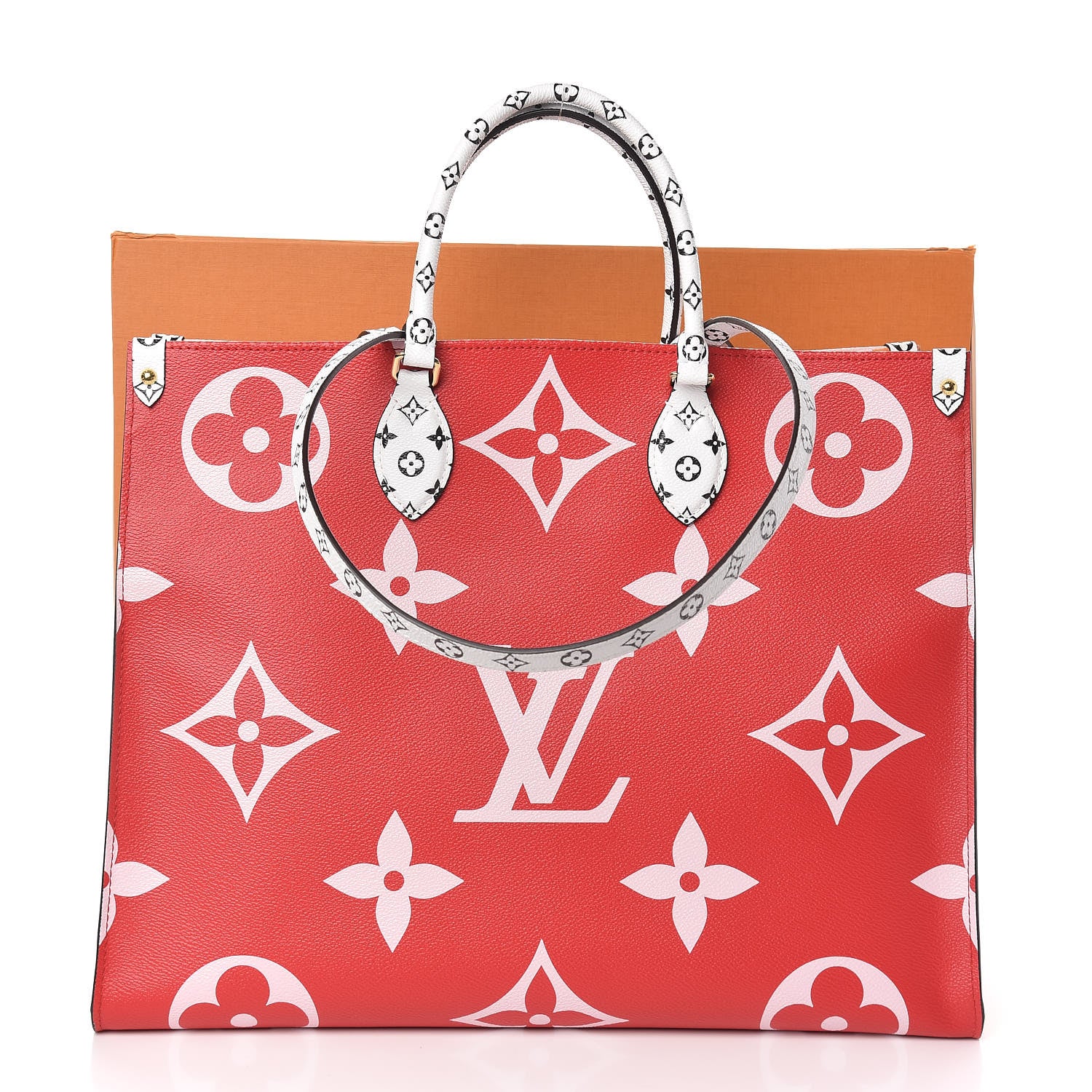 Louis Vuitton Monogram Giant Onthego GM Rouge Rose 11 of 11