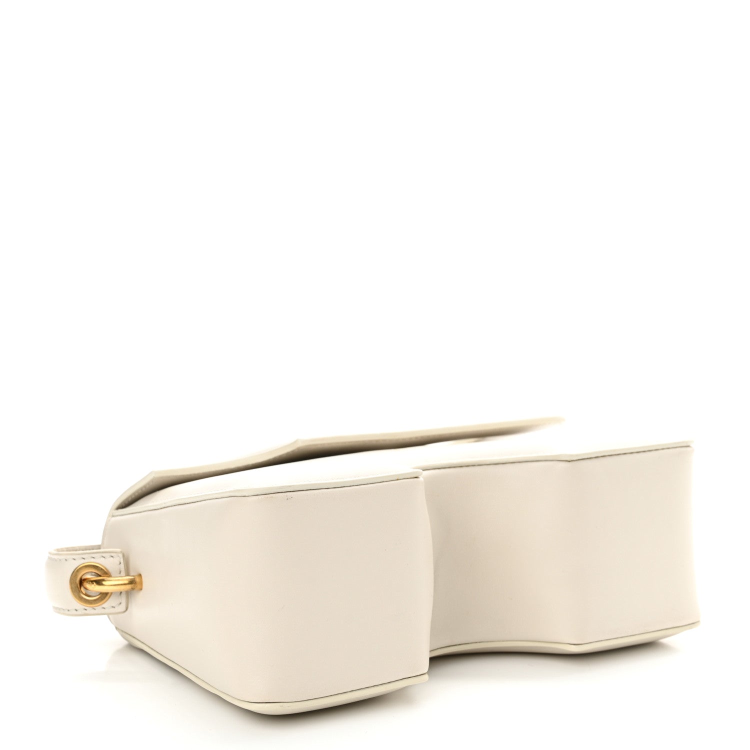 Off-White Calfskin Burrow 22 Shoulder Bag Beige 4 of 16