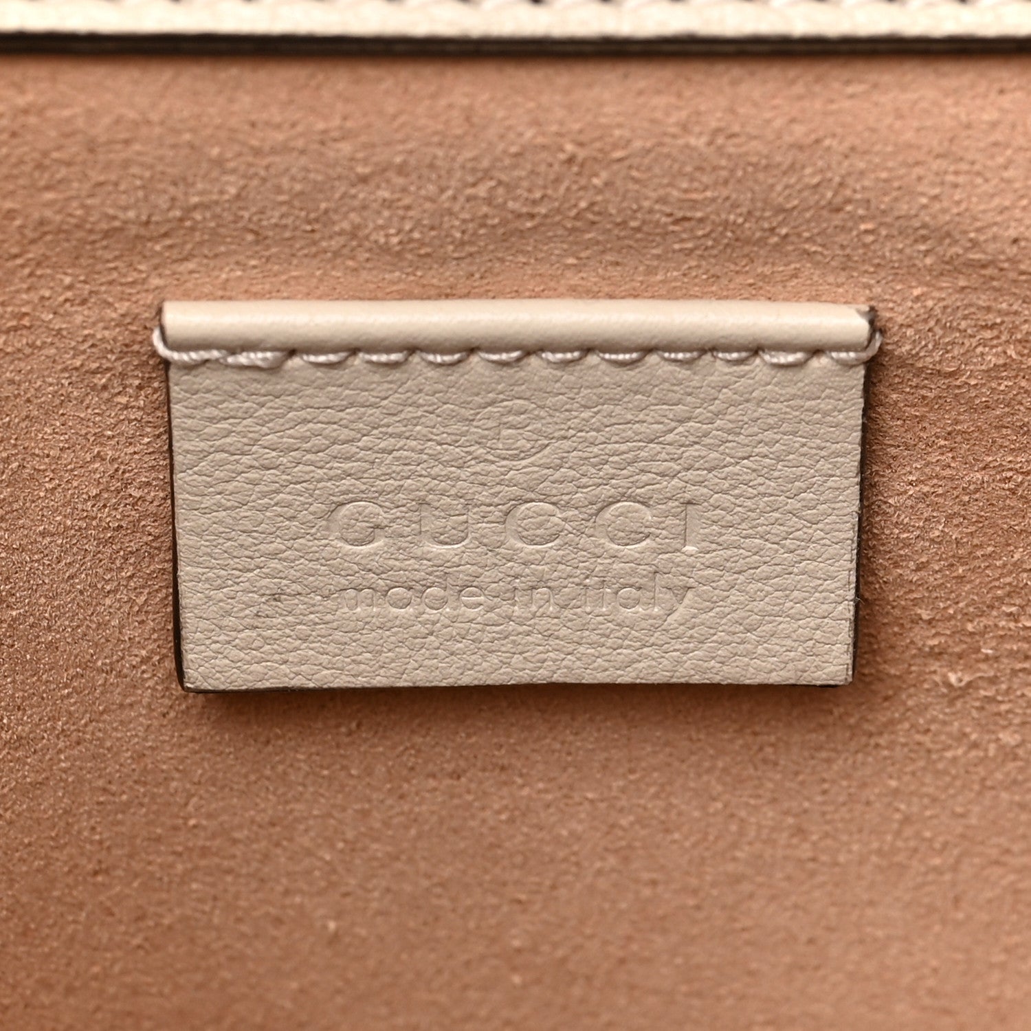 Gucci Wonka Grain Calfskin Mini Diana Tote Bag Mystic White Orange Fluo 6 of 9