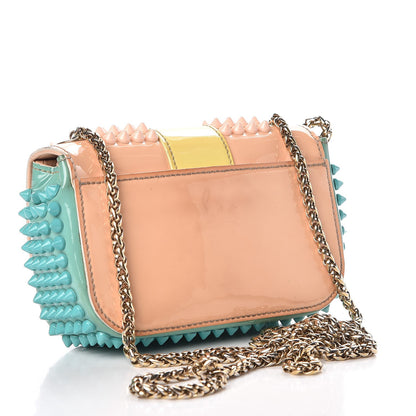 Christian Louboutin Patent Spiked Sweety Charity Crossbody Bag Multicolor 4 of 17