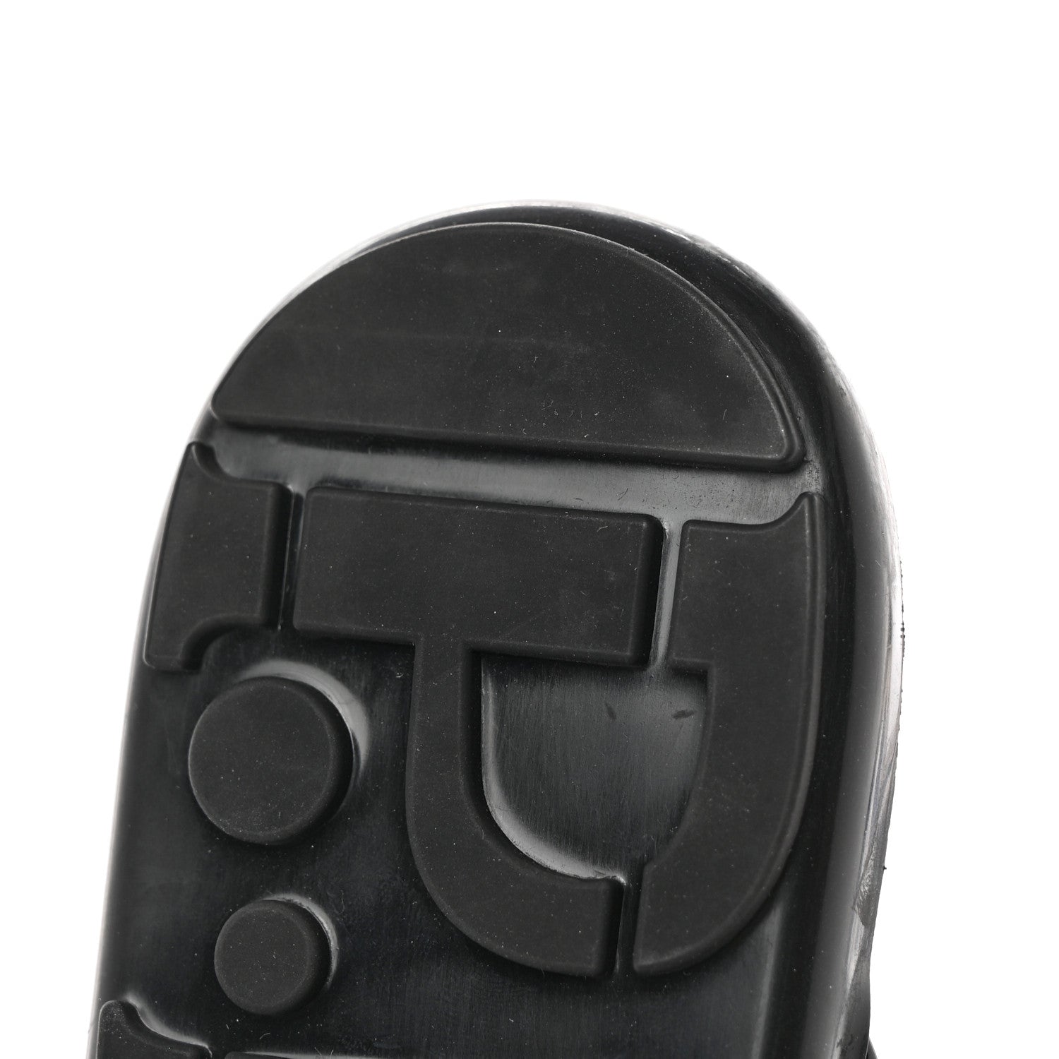 Prada Patent Calfskin Logo Thong Sandals 39 Black 9 of 10