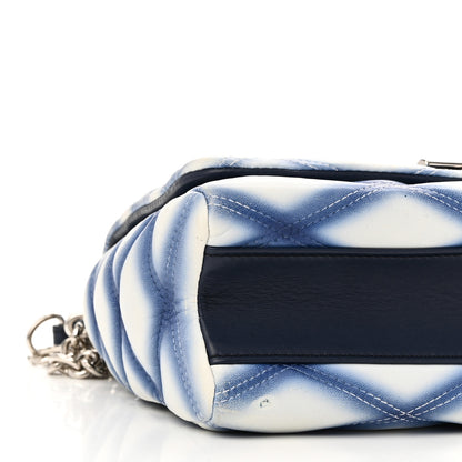Louis Vuitton Lambskin Malletage Contraste GO-14 PM Blue 9 of 15
