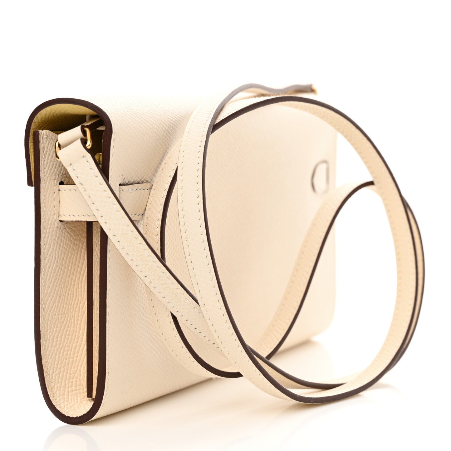 Epsom Verso Kelly Wallet To Go Nata Jaune Poussin