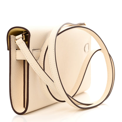 Hermes Epsom Verso Kelly Wallet To Go Nata Jaune Poussin 3 of 10