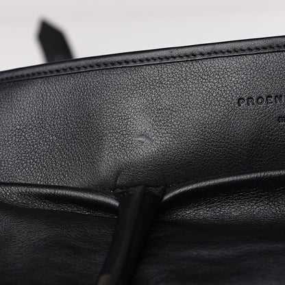 Proenza Schouler Calfskin Straw PS1 Keep All Black 7 of 15