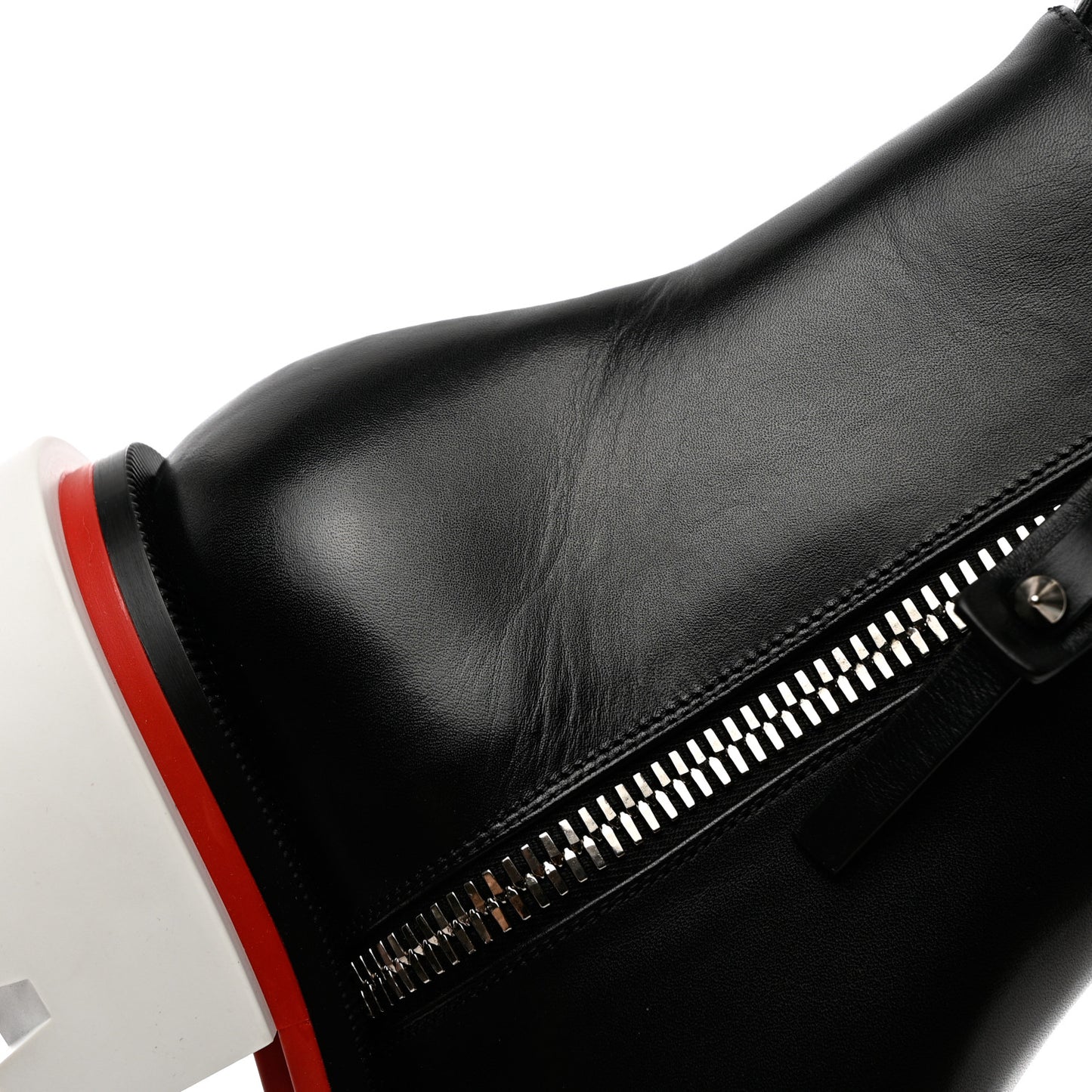 Calfskin Maxiboot Boots 37 Black