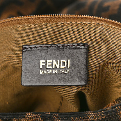 Fendi Zucca Enamel Big Forever Mama Baguette Tobacco Rosso 6 of 10