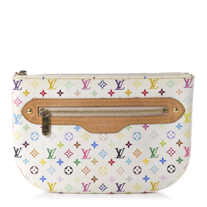 Louis Vuitton Monogram Multicolor Pochette Plate GM White 1 of 6