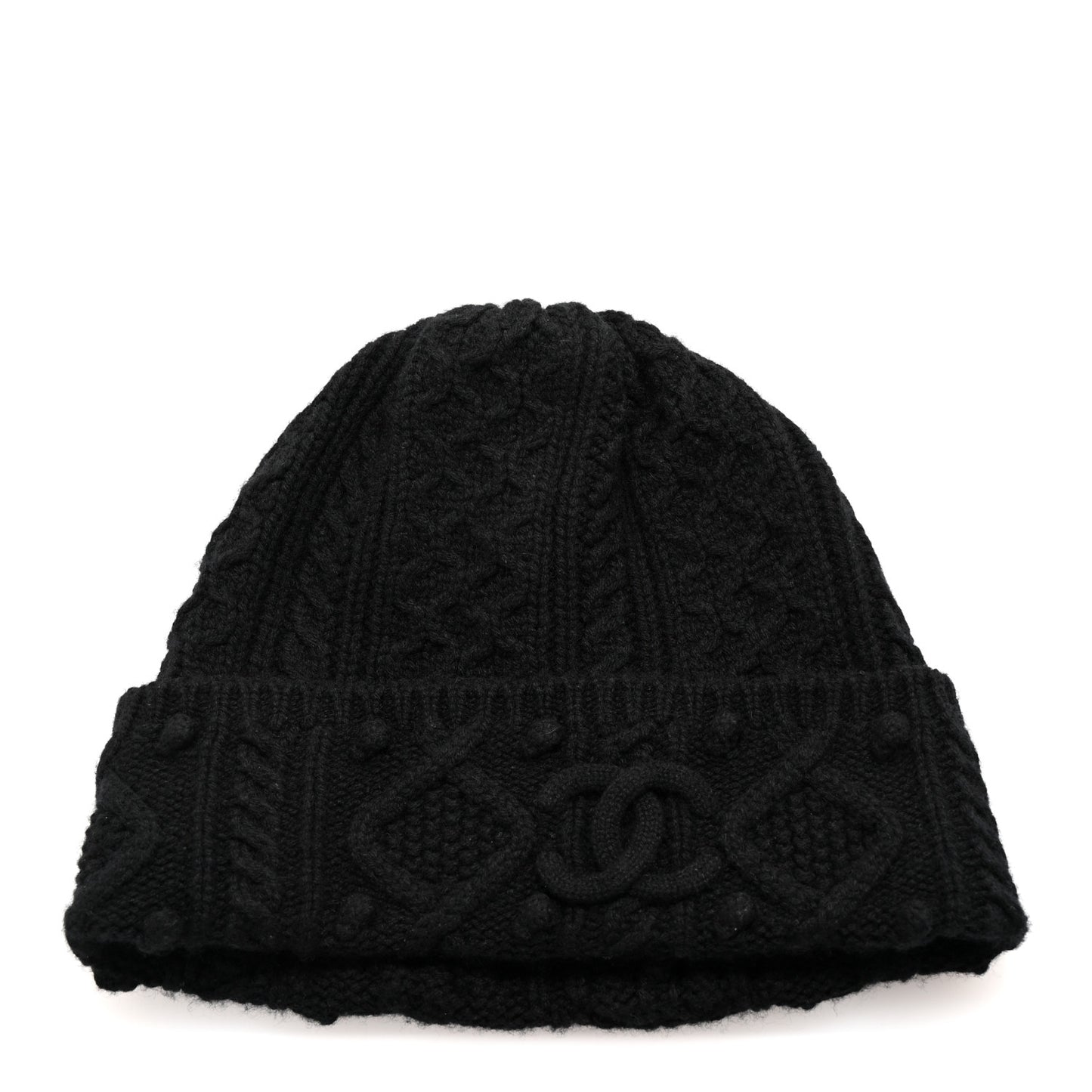 Cashmere CC Beanie Hat Black