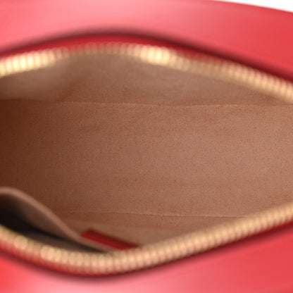Gucci GG Supreme Monogram Blooms Small Chain Shoulder Bag Beige Blue Navy Hibiscus Red 5 of 11