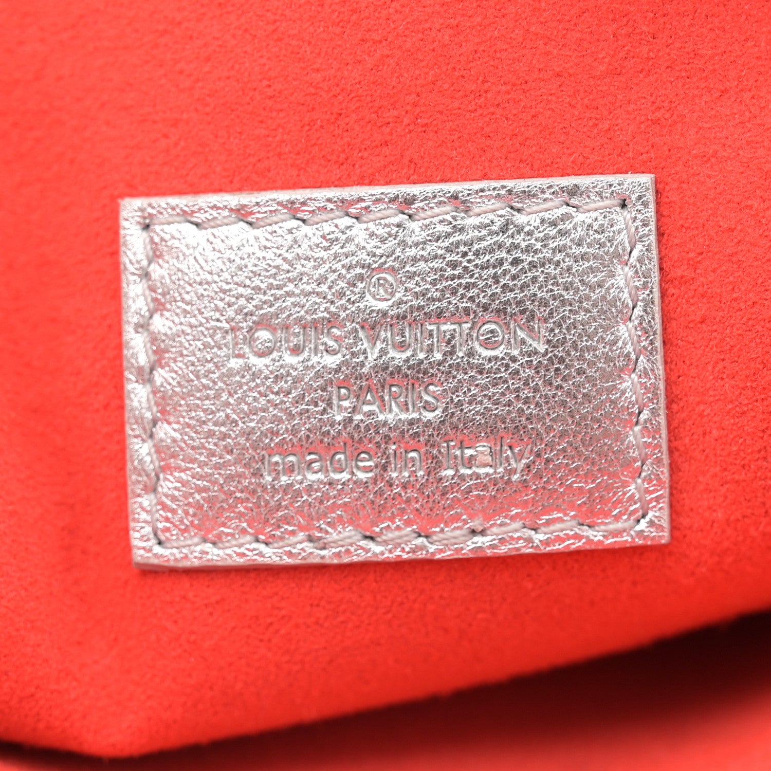 Louis Vuitton Metallic Lambskin Embossed Monogram Coussin PM Silver 6 of 9