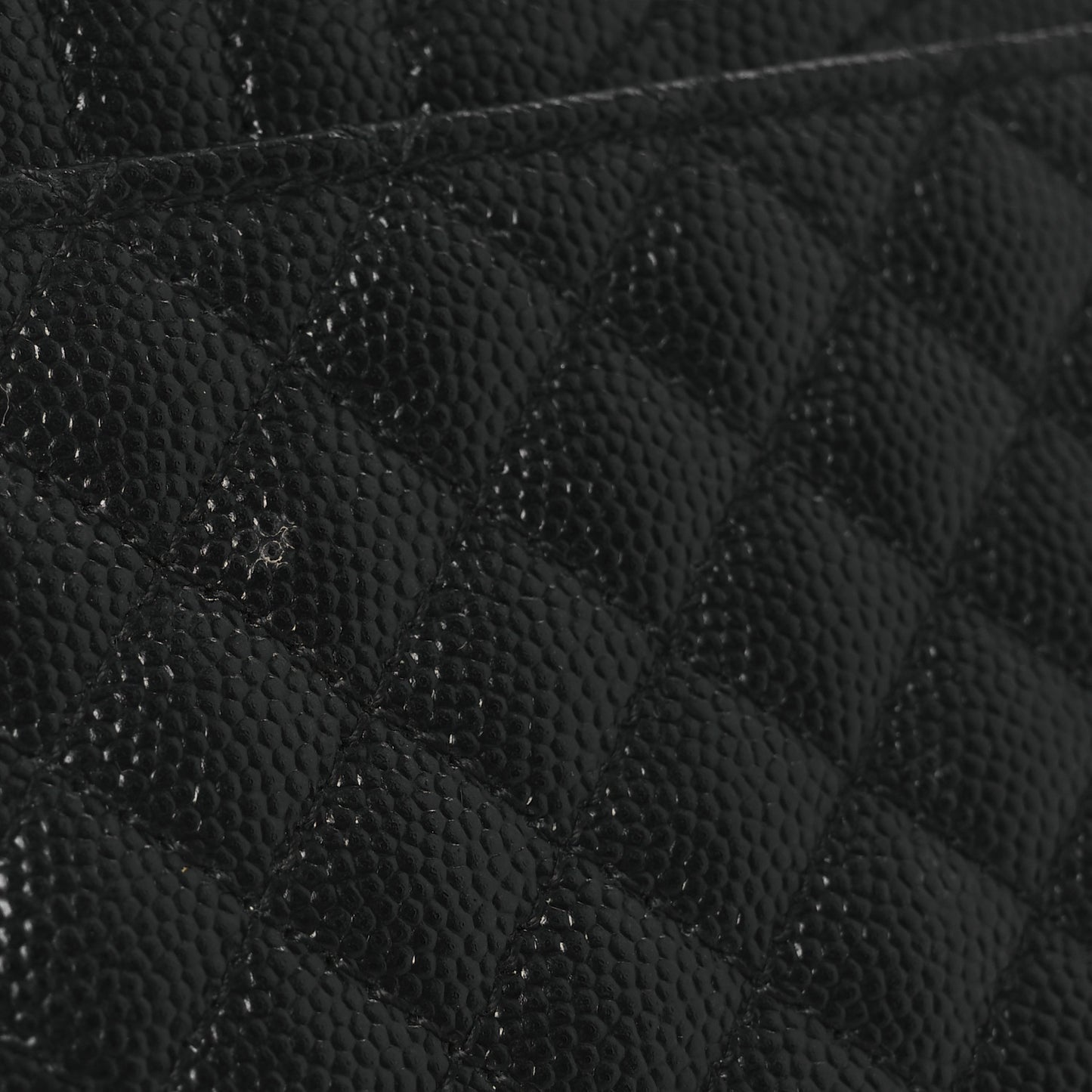 Grain De Poudre Mixed Matelasse Triquilt Large Monogram Wallet Black