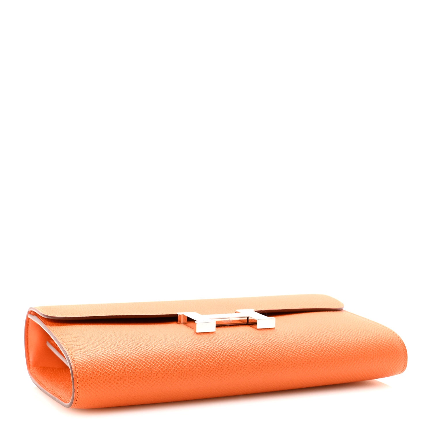 Hermes Epsom Constance Long Wallet To Go Wallet Orange 4 of 10