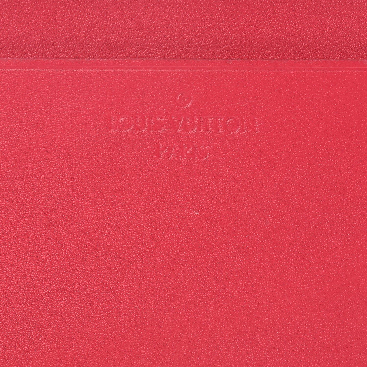 Louis Vuitton Calfskin Jeanne Wallet Insert Hot Pink 6 of 6