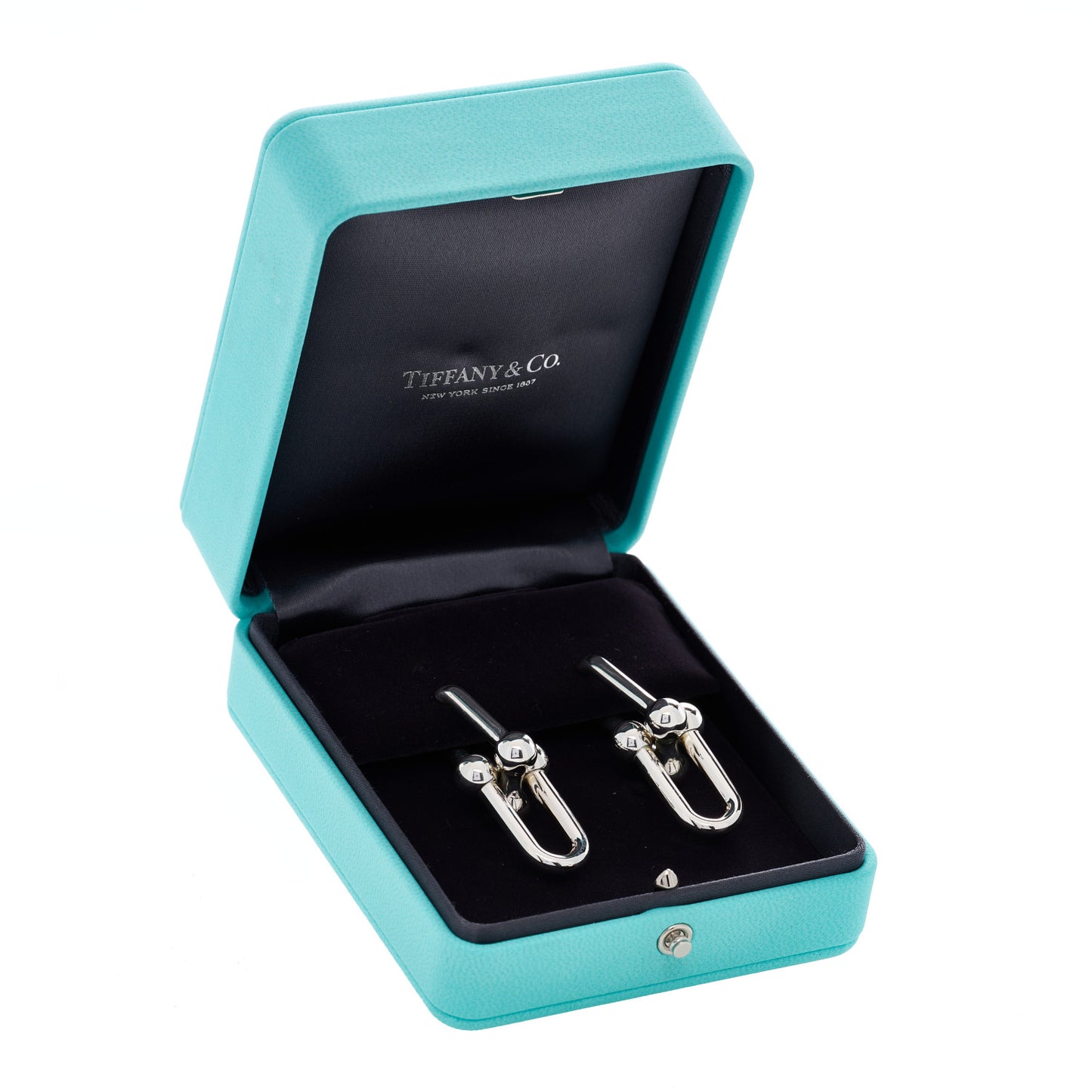Sterling Silver Extra Large HardWear Link Earrings