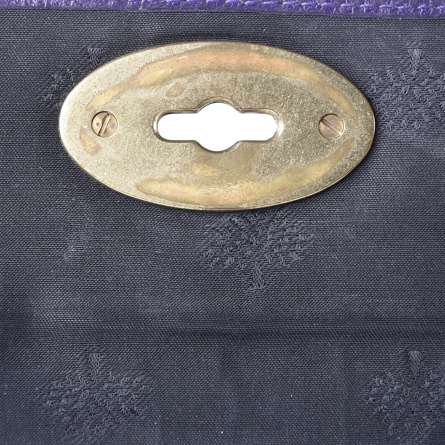 Mulberry Grainy Calfskin Bayswater Wallet Grape 10 of 11