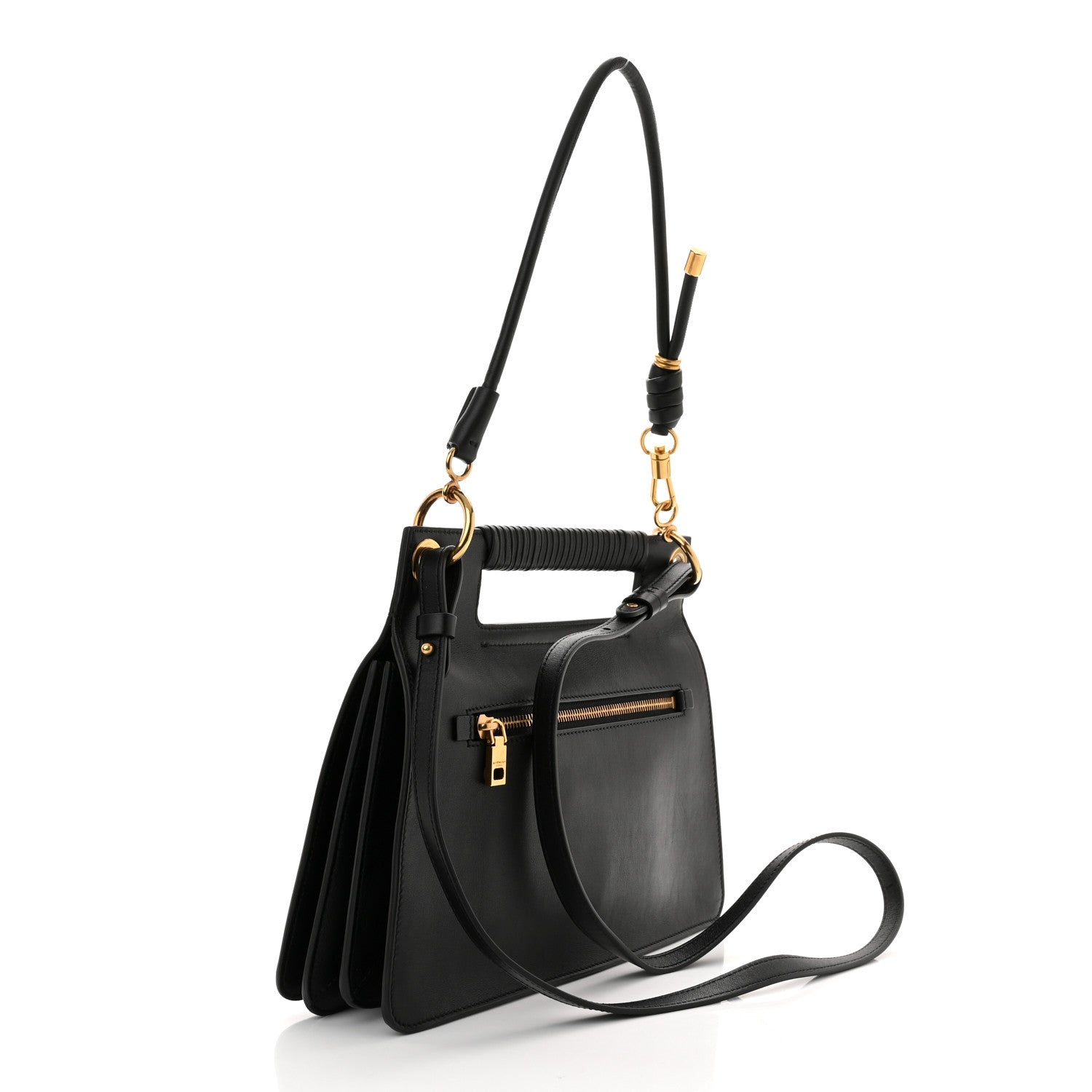 Givenchy Canvas Calfskin Medium Whip Top Handle Crossbody Natural 2 of 8